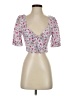 Dance & Marvel 100% Rayon Pink 3/4 Sleeve Blouse Size S - photo 1