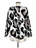 Jodifl Animal Print Silver Pullover Sweater Size M - photo 2