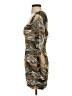 Zara Camo Brown Green Cocktail Dress Size XS - photo 5