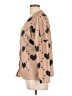 Assorted Brands 100% Polyester Hearts Tan Cardigan Size L - photo 5