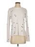 Chaser Polka Dots Ivory Long Sleeve T-Shirt Size S - photo 1