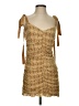 Assorted Brands 100% Rayon Gold Cocktail Dress Size S - photo 1