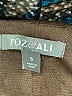 Roz & Ali Chevron-herringbone Teal Cardigan Size S - photo 7