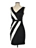 Max and Cleo Graphic Black Cocktail Dress Size 2 - photo 1