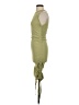 Shein 100% Polyester Solid Green Cocktail Dress Size 4 - photo 5
