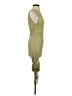 Shein 100% Polyester Solid Green Cocktail Dress Size 4 - photo 4