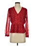 Madewell 100% Polyester Red Long Sleeve Blouse Size XS - photo 1