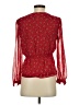 Madewell 100% Polyester Red Long Sleeve Blouse Size XS - photo 2