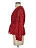 Madewell 100% Polyester Red Long Sleeve Blouse Size XS - photo 5