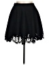 Unbranded Solid Black Formal Skirt Size M - photo 1