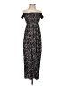 Unbranded Floral Black Casual Dress Size XS (estimated) - photo 1