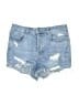 TGLA Blue Denim Shorts Size 28 waist - photo 1