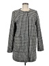 Ann Taylor LOFT Houndstooth Gray Coat Size M - photo 1