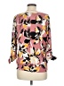The Limited Pink Long Sleeve Blouse Size M - photo 2