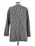 Ann Taylor LOFT Houndstooth Gray Coat Size M - photo 2
