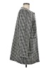 Ann Taylor LOFT Houndstooth Gray Coat Size M - photo 4
