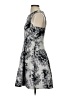 H&M Print Gray Cocktail Dress Size 4 - photo 5