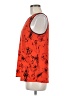 Kensie Tie-dye Orange Sleeveless Blouse Size M - photo 5