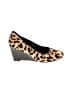 Ecco Animal Print Gold Tan Wedges Size EU 35 - photo 1