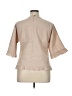 Unbranded 100% Cotton Tan 3/4 Sleeve Blouse Size 0X - photo 2