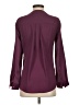 Sandra Ingrish 100% Polyester Burgundy Long Sleeve Blouse Size S - photo 2