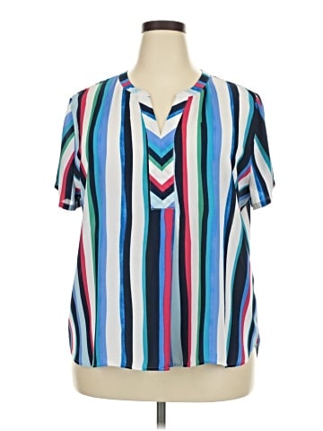 Van Heusen Short Sleeve Blouse (view 1)