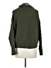 Poof Apparel 100% Polyester Solid Green Turtleneck Sweater Size M - photo 2