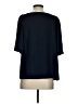 Ann Taylor 100% Polyester Blue Short Sleeve Blouse Size S - photo 2