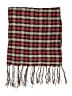 Unbranded Plaid Burgundy Red Scarf One size - photo 2