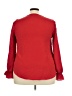Cato 100% Polyester Red Long Sleeve Blouse Size 18 - 20 - photo 2