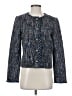 Ann Taylor LOFT Tweed Blue Jacket Size S - photo 1