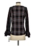 Hannah Black Long Sleeve Blouse Size S - photo 2