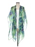 Rampage 100% Polyester Green Cardigan One size - photo 1