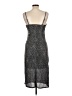 Planet Gold Animal Print Silver Cocktail Dress Size L - photo 2