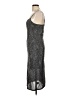 Planet Gold Animal Print Silver Cocktail Dress Size L - photo 5