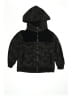 Hard Edge 100% Polyester Black Zip Up Hoodie Size 7 - photo 1