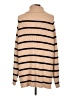 Zesica Stripes Tan Turtleneck Sweater Size L - photo 2
