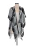 Ann Taylor LOFT Gray Poncho Size XS - Sm - photo 1