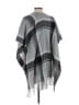 Ann Taylor LOFT Gray Poncho Size XS - Sm - photo 2