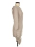 DAZY Solid Tan Casual Dress Size M - photo 4