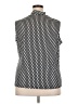 Jones Studio Polka Dots Black Sleeveless Blouse Size 2X - photo 2