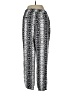 Express Outlet 100% Polyester Print Silver Casual Pants Size M - photo 2