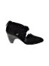 Eileen Fisher 100% Leather Black Heels Size 8 1/2 - photo 1