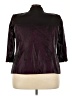 Alex Evenings 100% Polyester Burgundy Blazer Size 22W  - photo 2