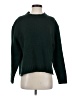 Zara Solid Green Turtleneck Sweater Size S - photo 1