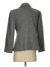 Casual Corner Chevron-herringbone Gray Wool Coat Size 4 - photo 2