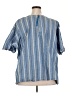 Roucha 100% Cotton Blue Short Sleeve Blouse Size XXL (estimated) - photo 2