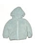 Old Navy 100% Polyester Blue Zip Up Hoodie Size 2T - photo 1