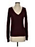 Express Burgundy Long Sleeve Top Size XS - photo 1