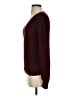 Express Burgundy Long Sleeve Top Size XS - photo 5